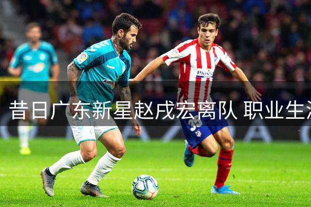 昔日广东新星赵戌宏离队 职业生涯何去何从